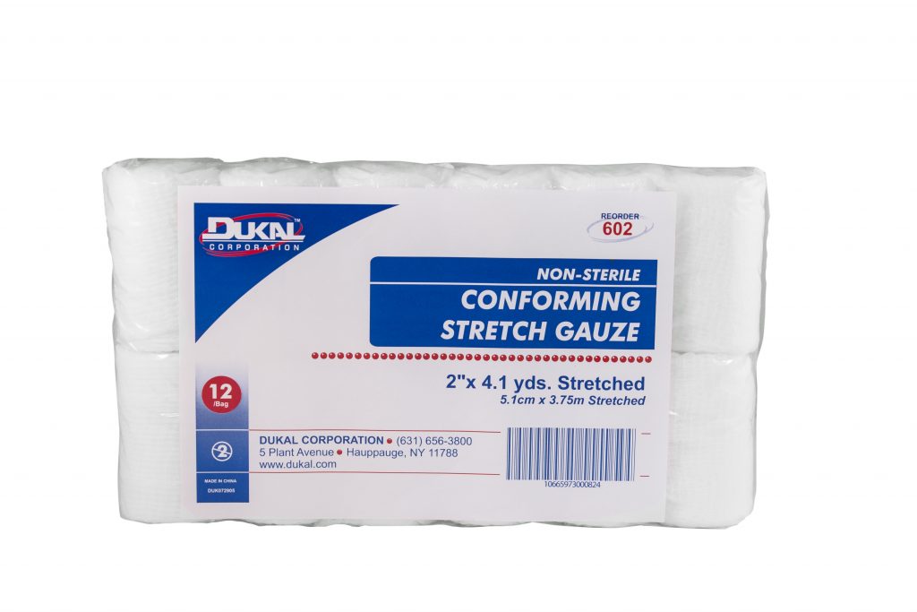 DUKAL NonSterile Conforming Stretch Gauze Bowers Medical Supply