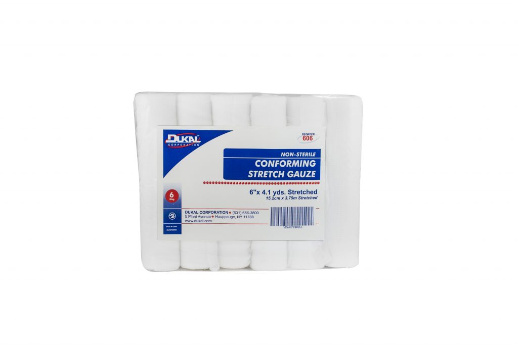 DUKAL NonSterile Conforming Stretch Gauze Bowers Medical Supply