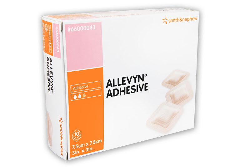 Smith and Nephew ALLEVYN Adhesive Foam Dressing Bowers Medical Supply