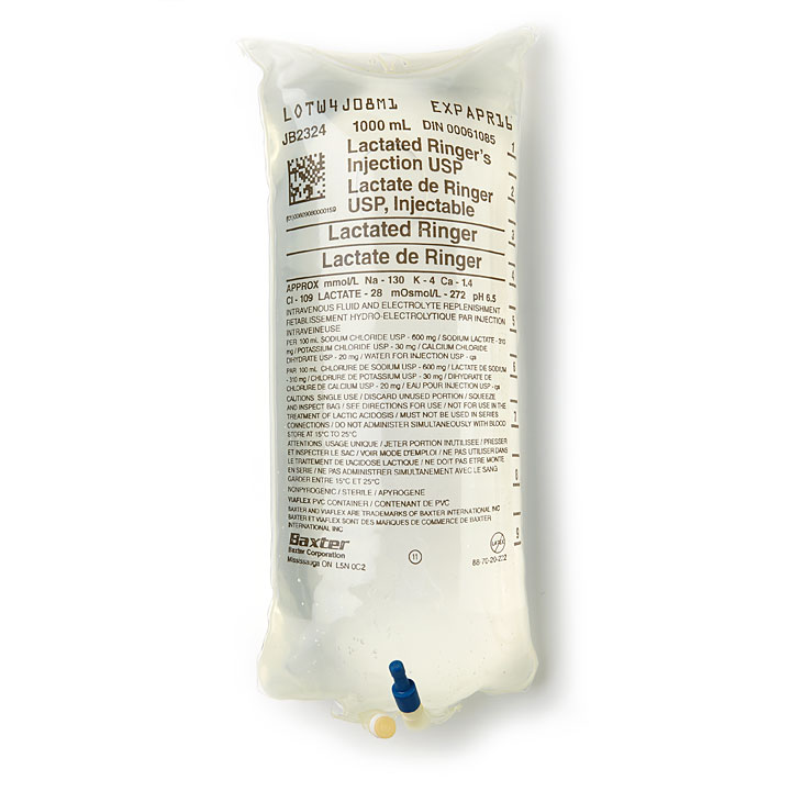 Baxter Lactated Ringer's Injection, USP in VIAFLEX Plastic Container Bowers Medical Supply