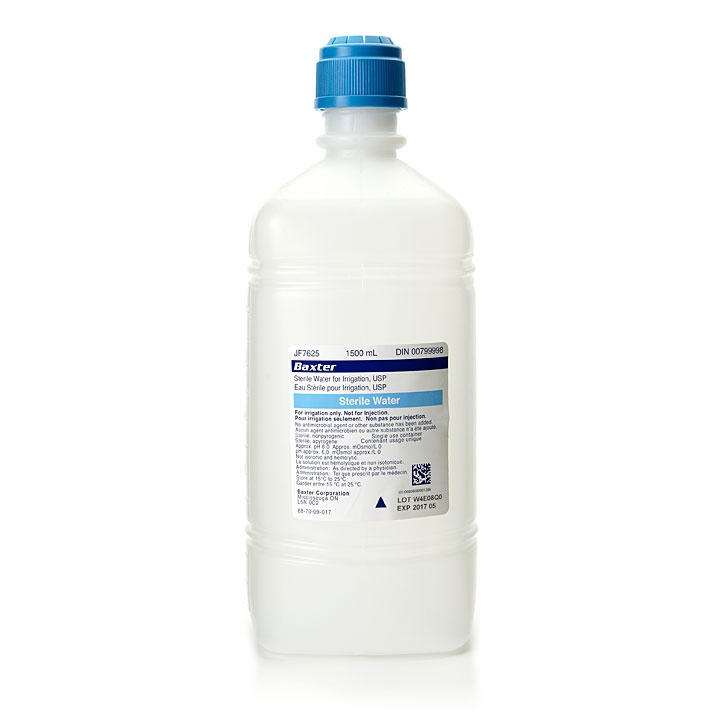 Baxter Sterile Water for Irrigation Bowers Medical Supply