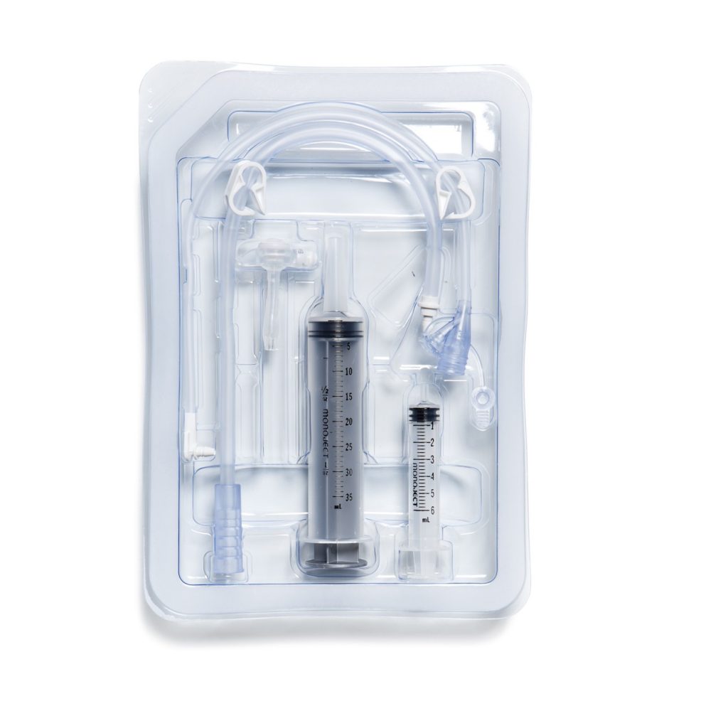 Halyard MICKEY* G Feeding Tube, 12 FR Bowers Medical Supply