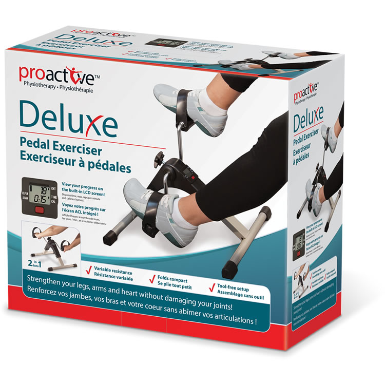 AMG Medical ProActive™ Deluxe Pedal Exerciser with Digital Display
