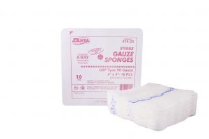 Image of DUKAL Sterile X-Ray Detectable Gauze, Type VII