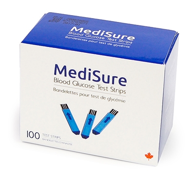 Image of MediSure Test Strips for MediSure Glucose Meter