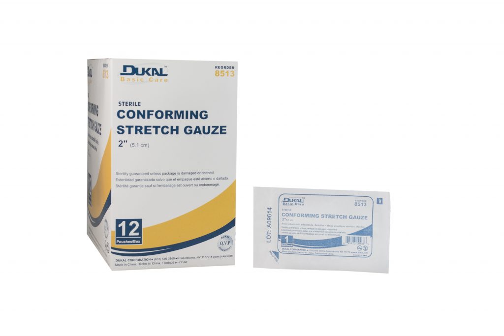 Image of DUKAL Basic Care Conforming Stretch Gauze