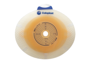Image of Coloplast SenSura® Click Standard Wear Barrier, Pre-Cut & Convex Light
