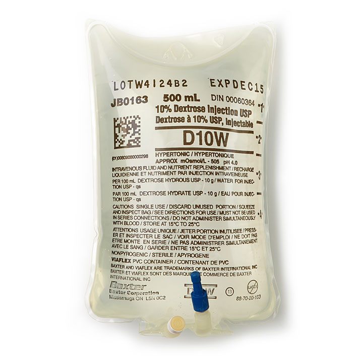 Baxter 10 Dextrose Injection Usp In Viaflex Plastic Container Bowers Medical Supply