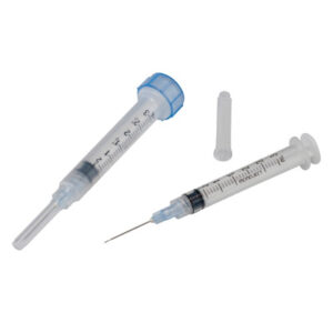 Image of Covidien Monoject™ 3 mL Syringe with Standard Hypodermic Needle