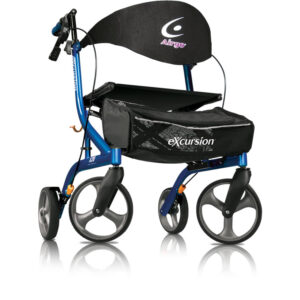 Image of AMG Medical Airgo® eXcursion™ X20 Lightweight Side-fold Rollator