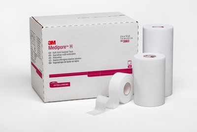 Image of 3M Health Care Medipore™ H Soft Cloth Surgical Tape