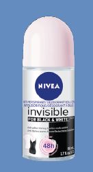Image of NIVEA® Invisible Anti-Perspirant For Black/White Roll-On